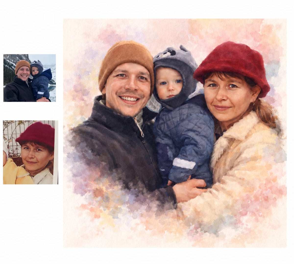 Custom photo merge