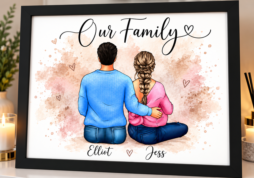 Our family / jumpers print