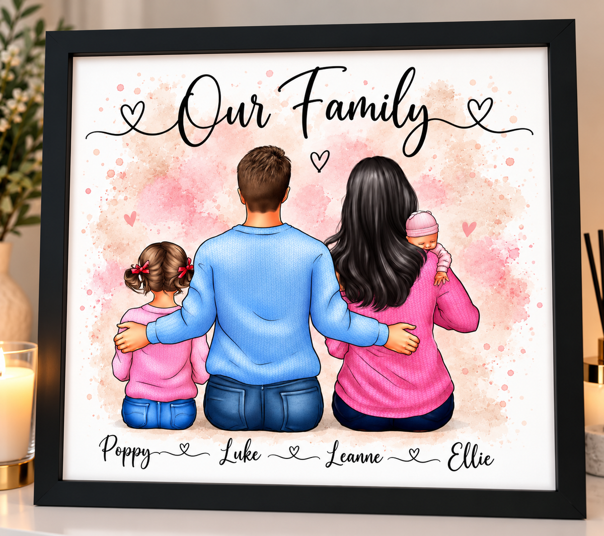 Our family / jumpers print