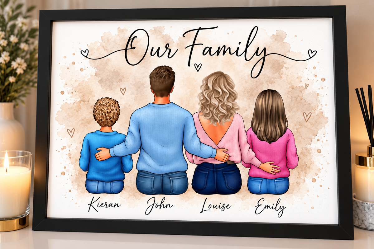 Our family / jumpers print