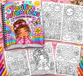 A4 Positive affirmations colouring book
