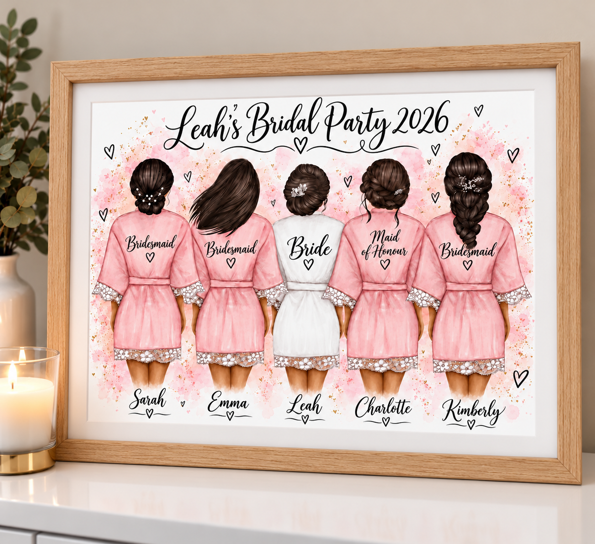 Bridal party print 1