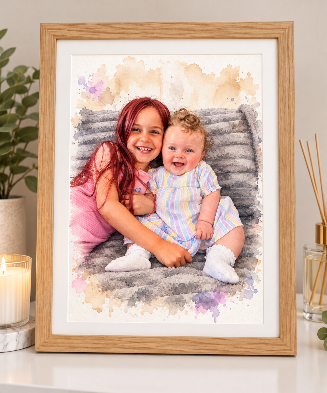 Watercolour print