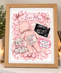 Baby keepsake print