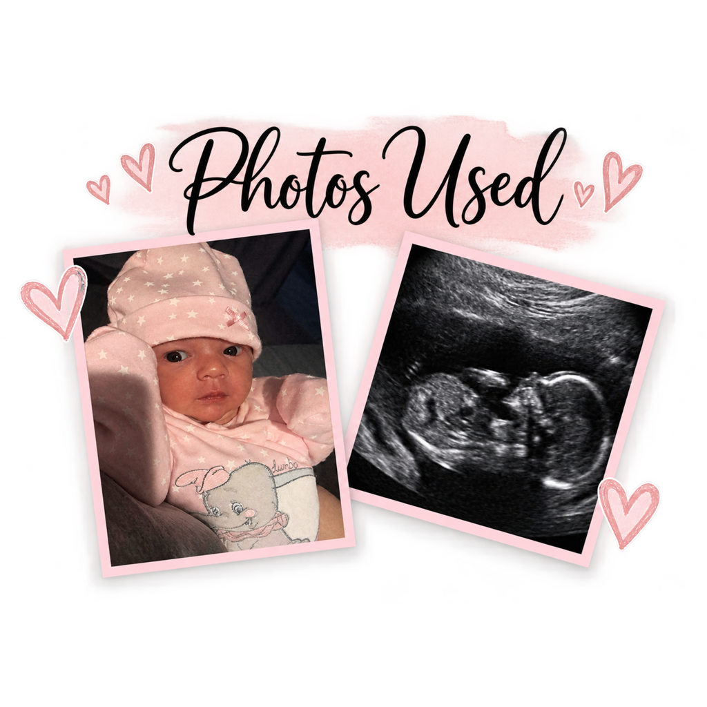 Baby keepsake print