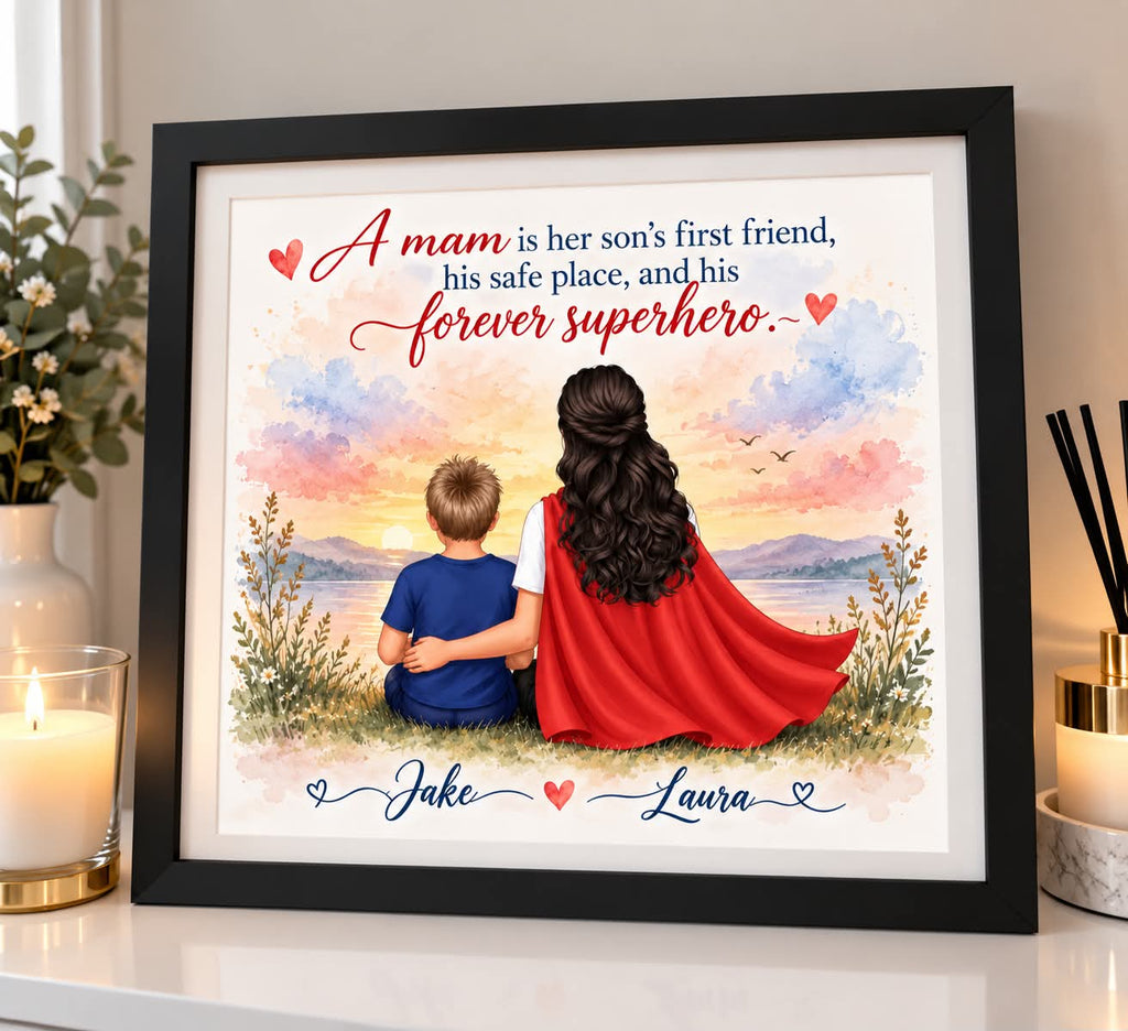 Superhero print
