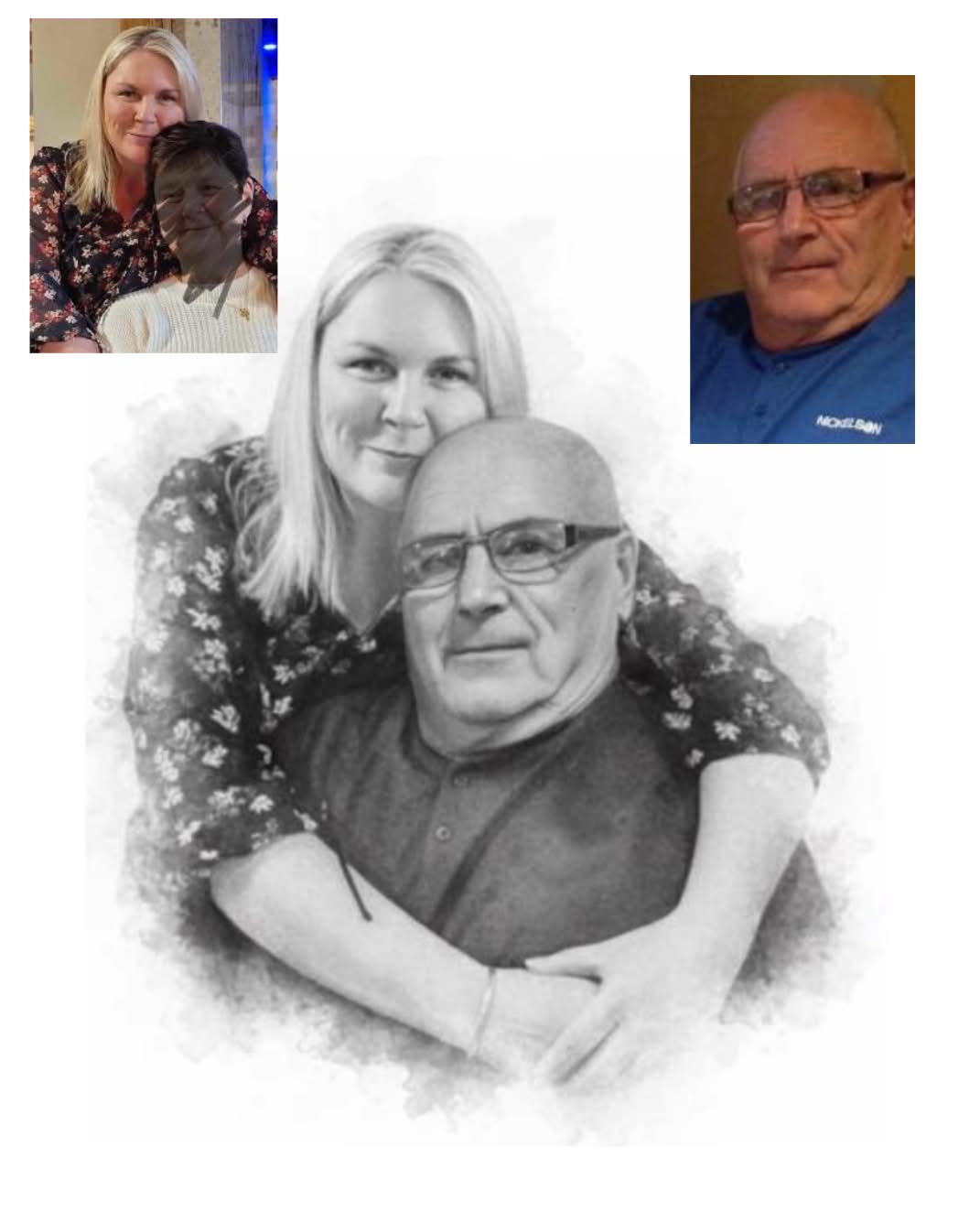 Custom photo merge - B&W