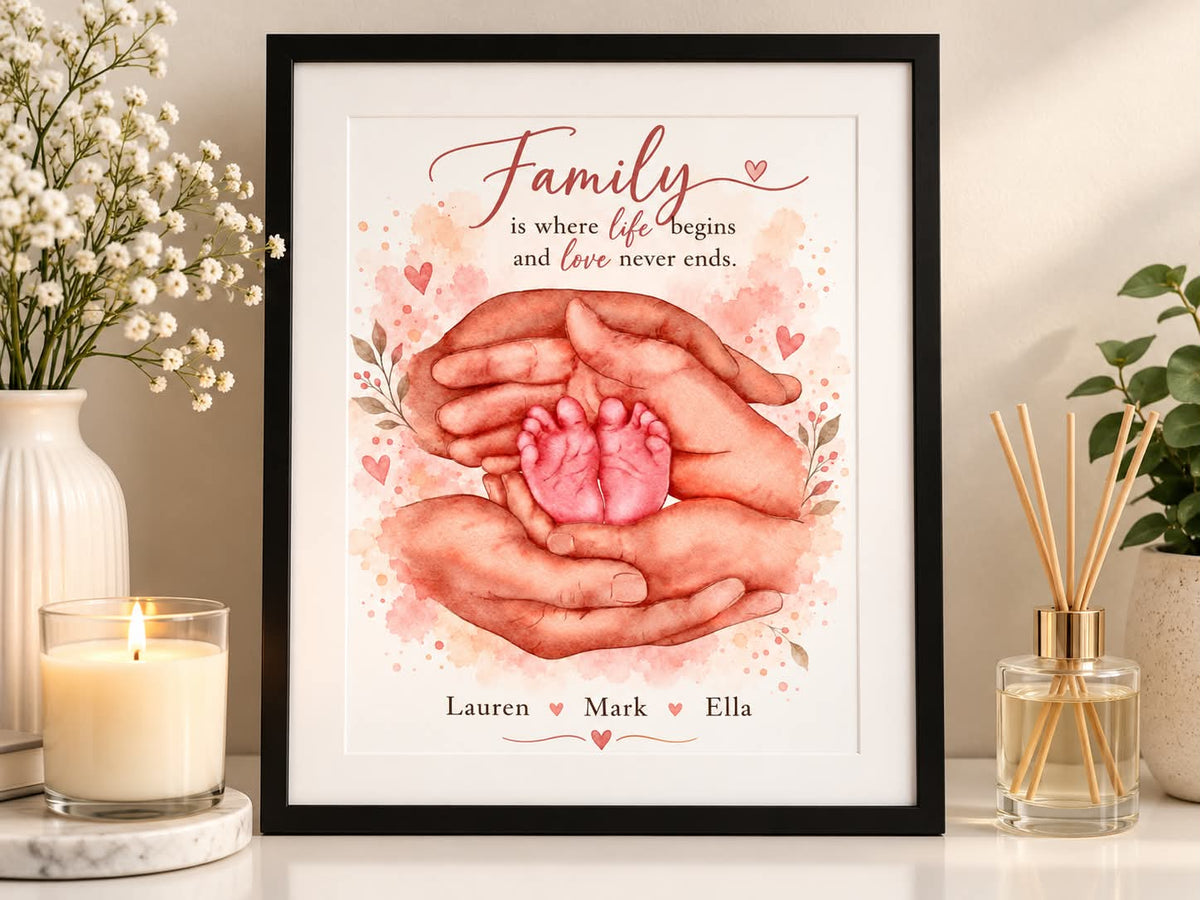 New baby print